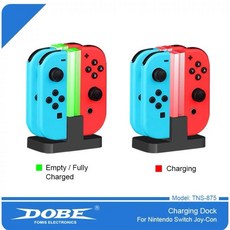 DOBE 適用於 Nintendo Switch Joy-Con 手把座充充電底座, 1個, DOBE充電座(Switch1 代), DOBE充電座(Switch1 代)