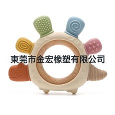 DFMEI 新款船陀牙膠 嬰兒磨牙防吃手硅膠咬咬樂恐龍安撫玩具, 1個, 如圖, A款