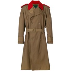 장 폴 고티에 중고 컨트라스트 디테일 트렌치코트