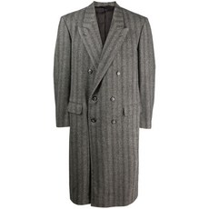 안젤로 빈티지 컬트 중고 2000's 더블 브레스티드 핀스트라이프 코트