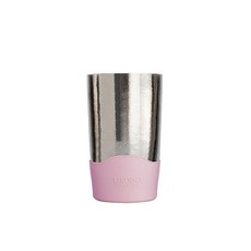 【TiKOBO 鈦工坊】純鈦雙層真空蛋形杯480ml 附杯套, 山櫻粉, 1個