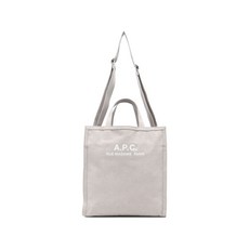 A.P.C. 로고 프린트 토트 백