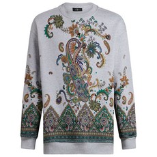 에트로 페이즐리 프린트 스웨트셔츠