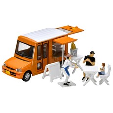 TOMYTEC Diocolle 64 #Car Snap 18a 麵包店場景模型,迷你汽車模型,街角懷舊風情, 1個