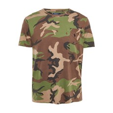 폴로 랄프 로렌 중고 카무플라주 프린트 포켓 티셔츠