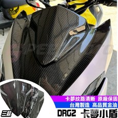 DRG二代 卡夢小盾 封孔版 適用於 DRG 158, 1個, DRG二代-卡夢小盾(封孔版)