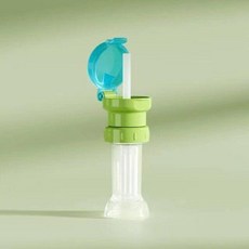 吸管蓋 飲水轉換蓋 兒童寶寶防嗆 便攜收納, 1個, 轉換蓋 綠色 1個裝 帶收納盒