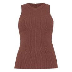 릭 오웬스 골지 니트 민소매 탱크 탑