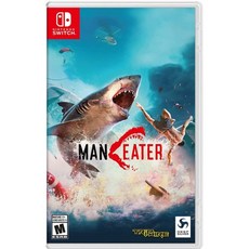 NS Switch 食人鯊 ManEater 中文版, 英文封面 中文版(歐版或美版), 食人鯊 ManEater, 英文封面 中文版(歐版或美版)