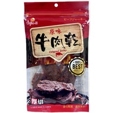 Chiao-E 原味牛肉乾 厚切 香Q軟嫩 濃厚多汁, 70公克, 1個, 70公克