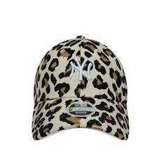뉴에라 9포티 레오파드 프린트 베이스볼 캡 모자