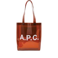A.P.C. 로고 프린트 토트 백