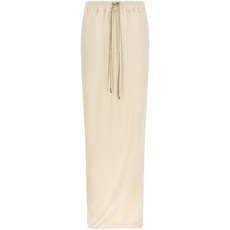 릭 오웬스 다크쉐도우 풀온 필라 맥시 스커트