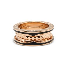 불가리 중고 10's 18K 로즈 골드 비제로원 록 링