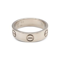 까르띠에 중고 2010's 러브 화이트 골드 링