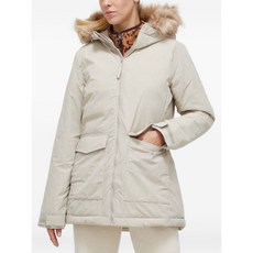 아디다스 페이크 퍼 후드 재킷