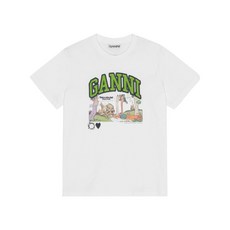 가니 프린트 티셔츠