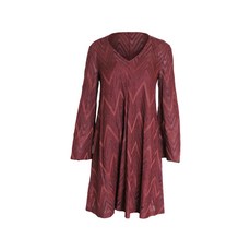 미쏘니 중고 셰브런 벨 소매 드레스