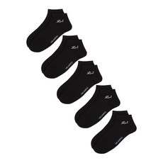 칼 라거펠트 로고 자수 양말 5팩 세트