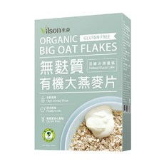 米森 有機無麩質大燕麥片 高纖 冰島湖區, 450g, 1個