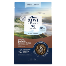 ZIWI Peak 滋益巔峰 全齡犬 微蒸熟成85%鮮肉糧 草飼牛, 1袋, 800g, 牛肉