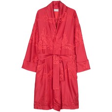 베르사체 중고 1980's 로고 자카드 베스트 코트