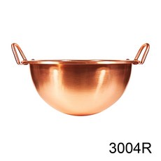 樸樂烘焙材料 30CM圓底加高煮糖銅鍋 3004R, 1個