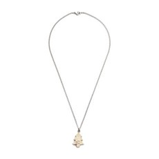 샤넬 중고 2003 크리스마스 트리 펜던트 네크리스