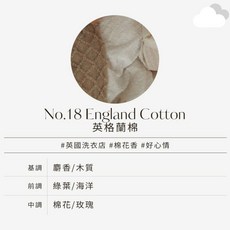 Hetras 首席調香師藝術擴香瓶 NO.15 晨霧, 1個, NO.18 英國棉, 200ml