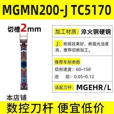 MGGN400R-V TC5170 數控刀片 適用於切槽加工, 1個, MGMN200J TC5170
