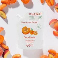 TOOFRUIT 果漾保濕 蜜桃沐浴露 補充包 兒童沐浴 水蜜桃香味, 400ml, 1包