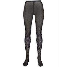 필립플레인 모노그램 프린트 장식 타이즈