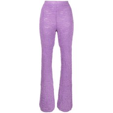 마르코람발디 틴셀 디테일 니트 팬츠