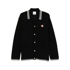 카사블랑카 버튼 골지 니트 가디건
