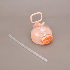 兒童吸管杯蓋 適用於保溫杯, 1個, 粉色送吸管