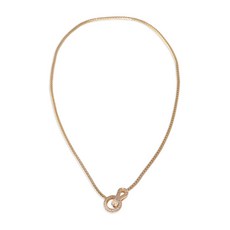 까르띠에 중고 18K 로즈 골드 다이아몬드 네크리스