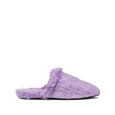 베르사체 로고 자카드 코튼 슬립온