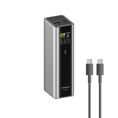 CUKTECH 酷態科 15號Ultra 210W 行動電源 20000mAh 可充筆電 CCC標示 (PB200U), 鈦銀灰-國際+中國標準版(Wh+CCC), PB200U
