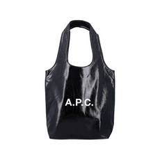 A.P.C. 니논 로고 프린트 토트 백