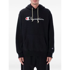 챔피온 로고 디테일 후디