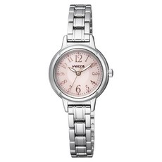 CITIZEN Wicca 女款太陽能科技水晶玻璃防水金屬手錶 KH9-914-91