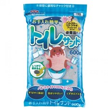 Mini Animan 小動物專用 廁所砂 1.5kg, 1個, 1#廁所砂600g【藍】