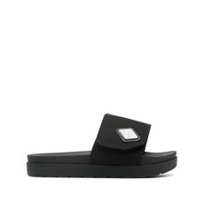 어콜드월 다이아몬드 패딩 슬라이더 샌들