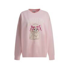 가니 그래픽 프린트 스웨트셔츠