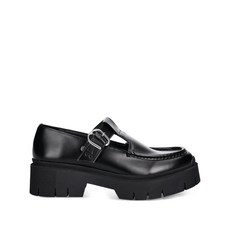 휴고 버클 디테일 플랫폼 로퍼