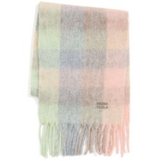 빔바이롤라 체크 브러시드 스카프