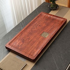 實木茶盤 仿原木茶托盤 茶臺茶海, 花梨紋聽泉, 1個