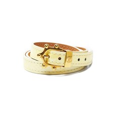 루이 비통 중고 2005 트리플 투어 엠보스드 버클 레더 브레이슬릿