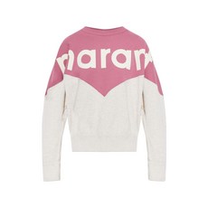 마랑에뚜왈 휴스턴 로고 디테일 스웨트셔츠