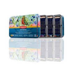 DERWENT Inktense 頂級水墨色鉛筆-100色 鐵盒裝, 1個